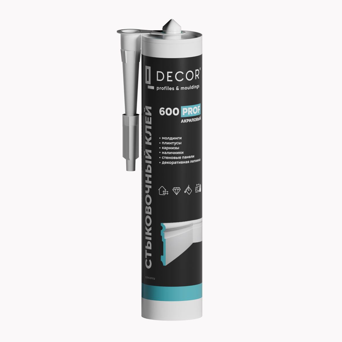 Стыковочный акриловый клей Q Decor 600 PROF