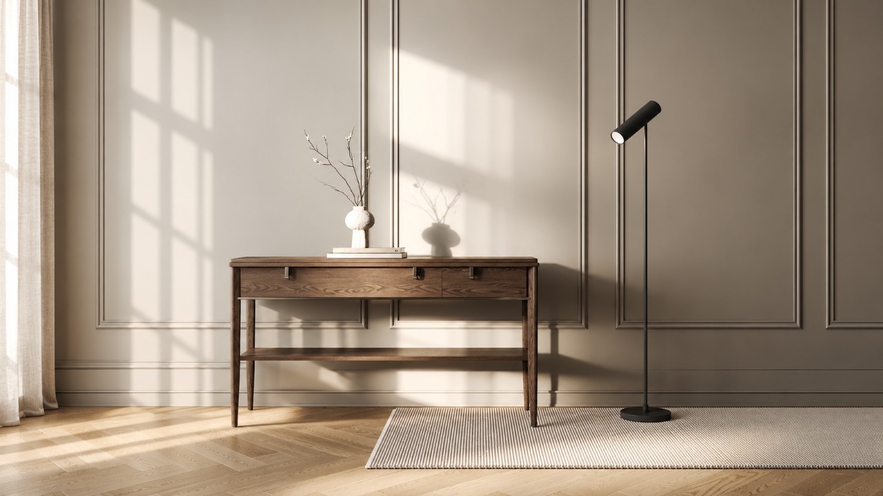 Дюрополимерные молдинги QDecor в интерьере с декоративным оформлением стен