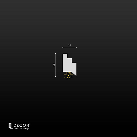 Молдинг Q Decor BX090L